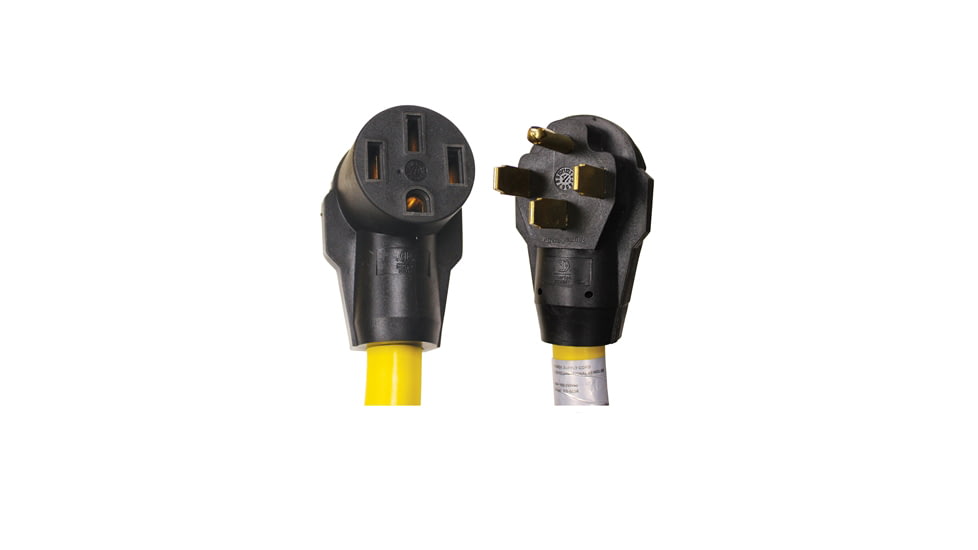 Quick Products 50 Amp RV Cord Grip Handle Plug 36, QP-50-36FH