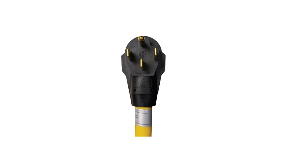 Quick Products 50 Amp RV Cord Grip Handle Plug And 5 Loose End 30, QP-50-30H