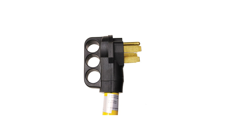 Quick Products 50 Amp RV Cord Grip Handle Plug And 5 Loose End 30, QP-50-30H