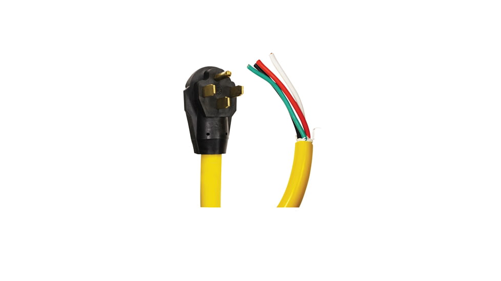 Quick Products 50 Amp RV Cord Grip Handle Plug And 5 Loose End 36, QP-50-36H