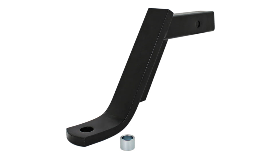 Quick Products Class III Trailer Ball Mount - Drop, 6 Rise - 5000 Lbs., Gloss Powder-Coat Finish, Black, 8in Drop, 6in Rise - 5000lbs. Gloss Black Powder-, QP-HS2808