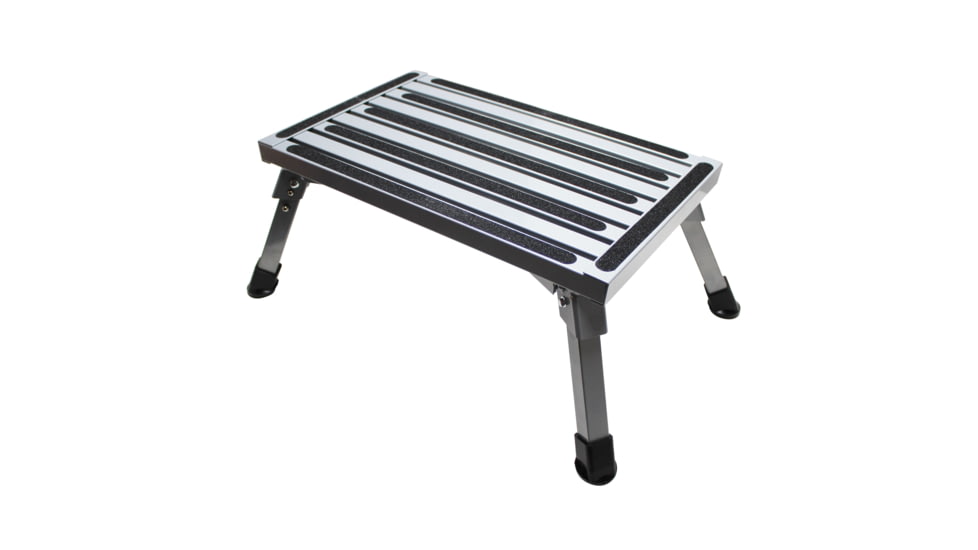 Quick Products Folding Aluminum Platform Step 19in x 11.75in, QP-ASS101
