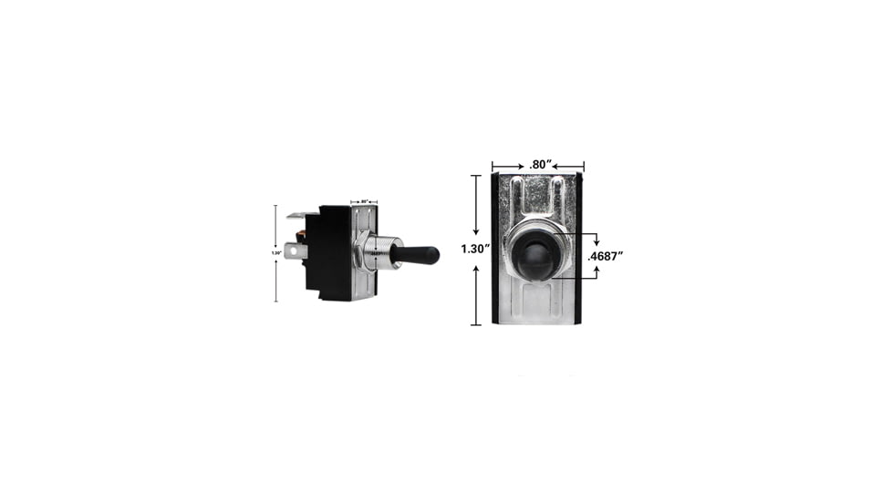 Quick Products Replacement Operating Switch For Electric Tongue Jack, JQ-OS