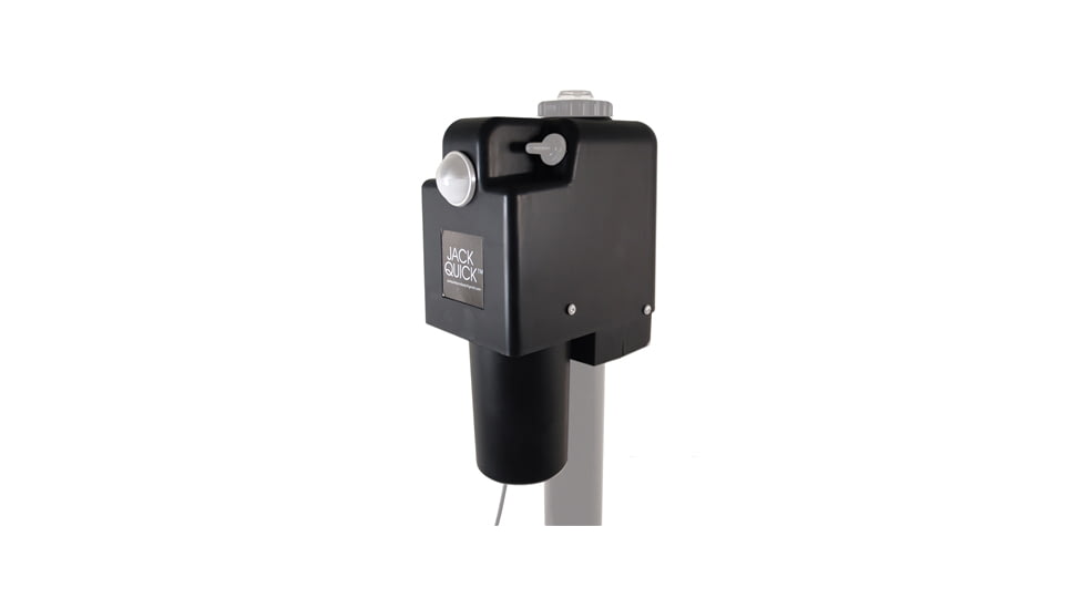 Quick Products Replacement Plastic Cover For Electric Tongue Jack, Black, JQ-RHB