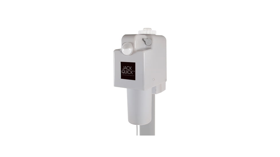 Quick Products Replacement Plastic Cover For Electric Tongue Jack, White, JQ-RHW