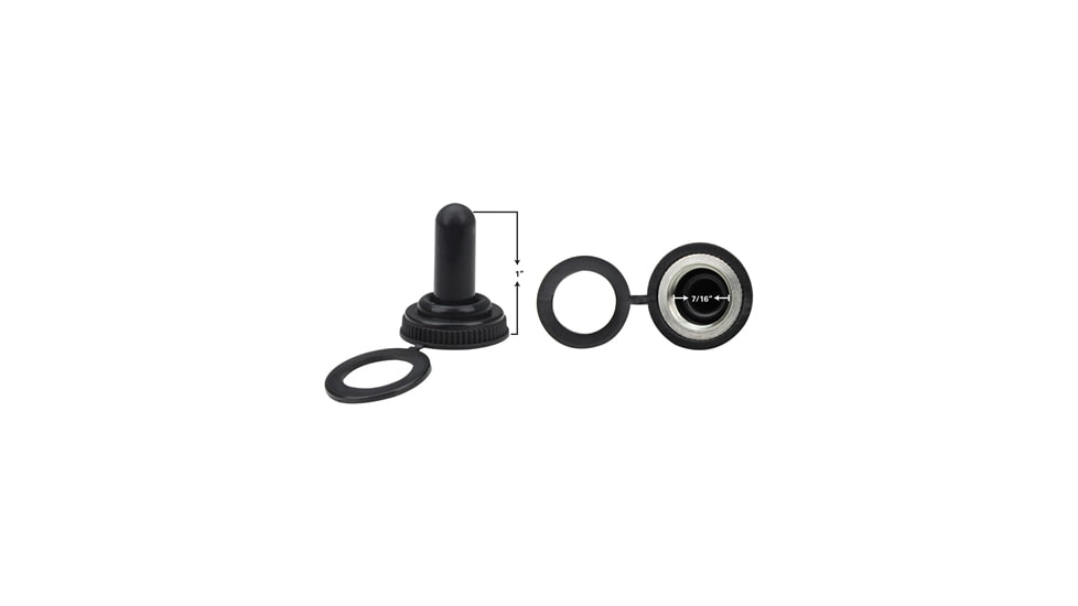 Quick Products Replacement Switch Boot For Electric Tongue Jack, JQ-SB