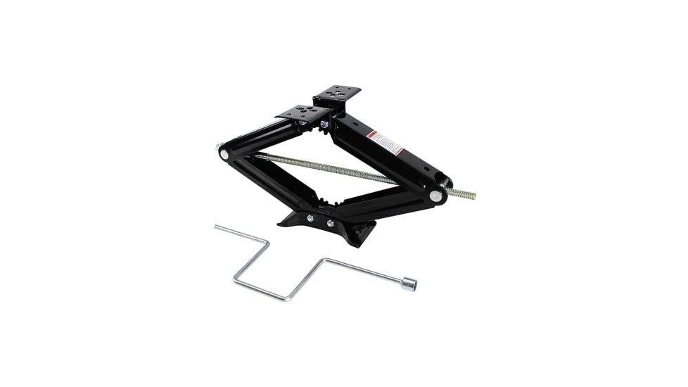 Quick Products RV Stabilizing And Leveling Scissor Jack 5 000 Lbs. Max 24, Set Of 2, QP-RVJ-S24
