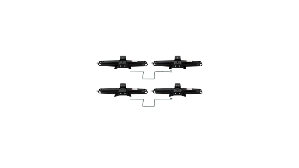 Quick Products RV Stabilizing And Leveling Scissor Jack 5 000 Lbs. Max 24, Set Of 4, QP-RVJ-S24-4PK