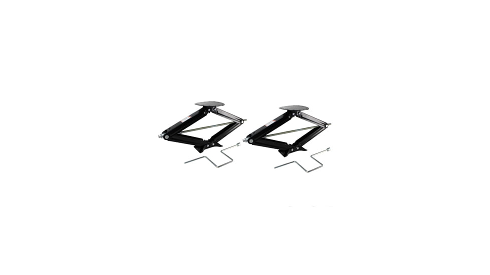 Quick Products RV Stabilizing And Leveling Scissor Jack 5 000 Lbs. Max 30, Pack of 2, QP-RVJ-S30-2PK