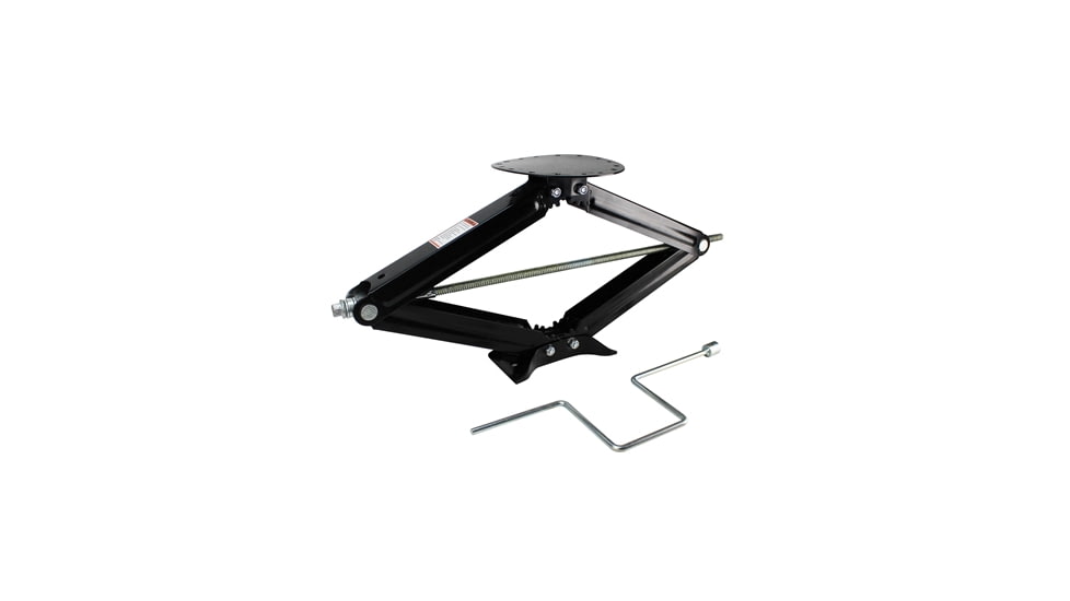 Quick Products RV Stabilizing And Leveling Scissor Jack 5 000 Lbs. Max 30, Set Of 2, QP-RVJ-S30