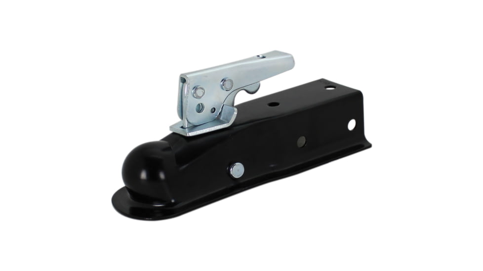 Quick Products Trigger-Style Trailer Coupler 1-7/8in Ball, 2in Channel - 2,000lb., Black, QP-HS3020