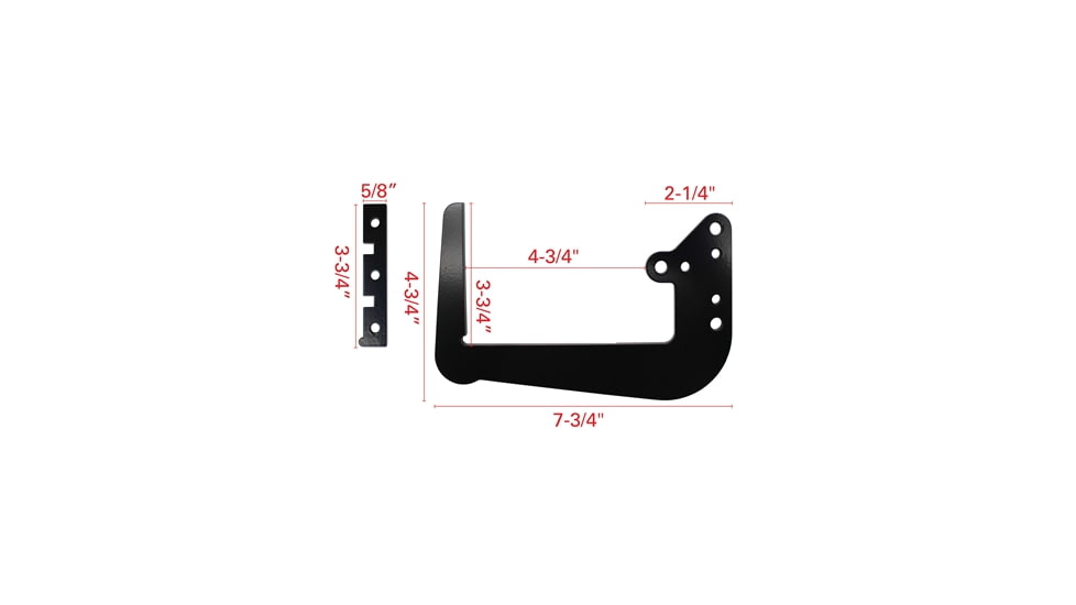 Quick Products Universal RV Bumper Support Bracket, QP-UBSBU