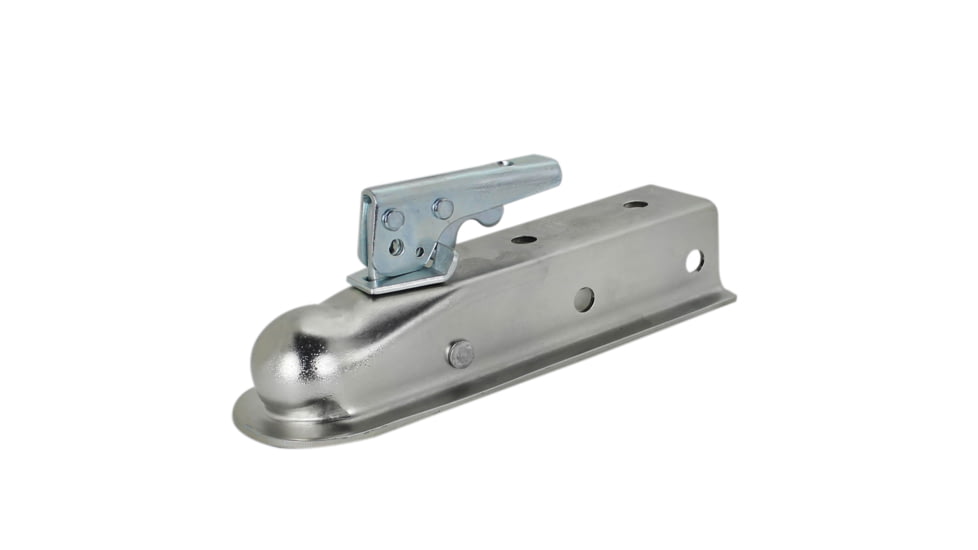 Quick Products Zinc Trigger Style Trailer Coupler 2in Ball 2in Channel 3 500lb., QP-HS3023Z