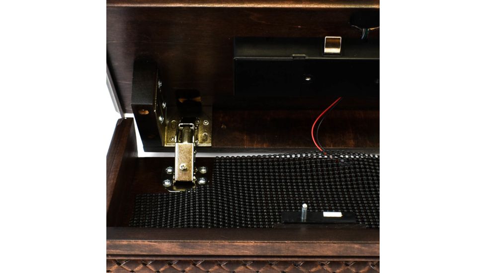 QuickSafes Quick Shelf Safe, w/RFID Locking System, Walnut, QS24WN