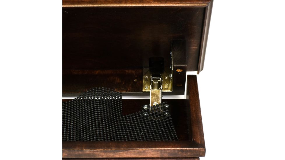 QuickSafes Quick Shelf Safe, w/RFID Locking System, Walnut, QS24WN