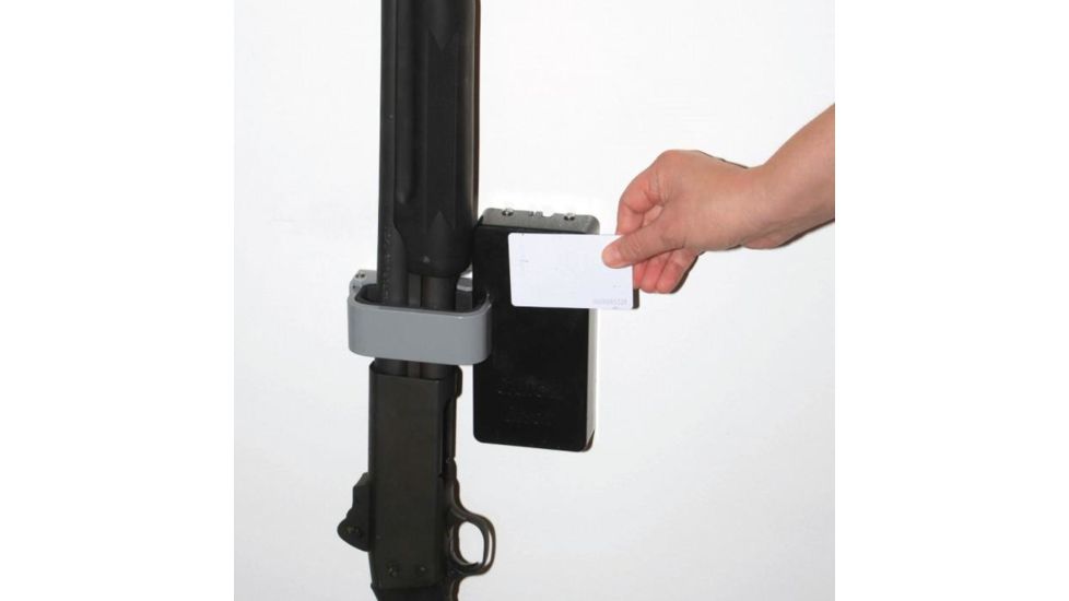 QuickSafes Quick Shot Lock, w/ Rfid Key, Black/Grey QSL