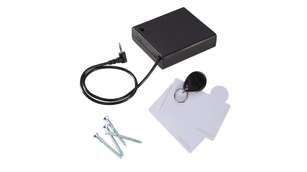 QuickSafes Quick Vent Safe, w/Rfid Locking System, White Grill QVS, EDEMO1