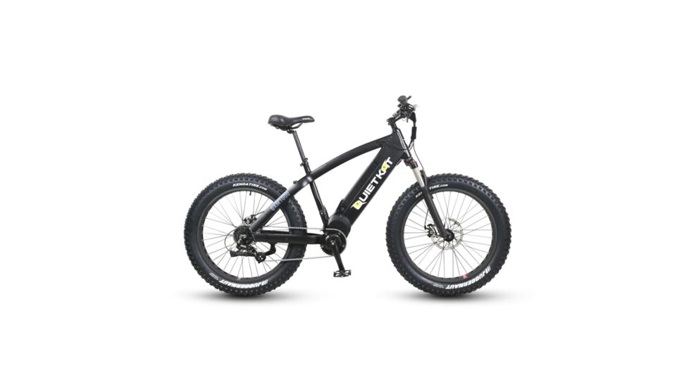 QuietKat 1000W Electric Bike, Black, One Size Fits Most, 18QKM1000-ICB