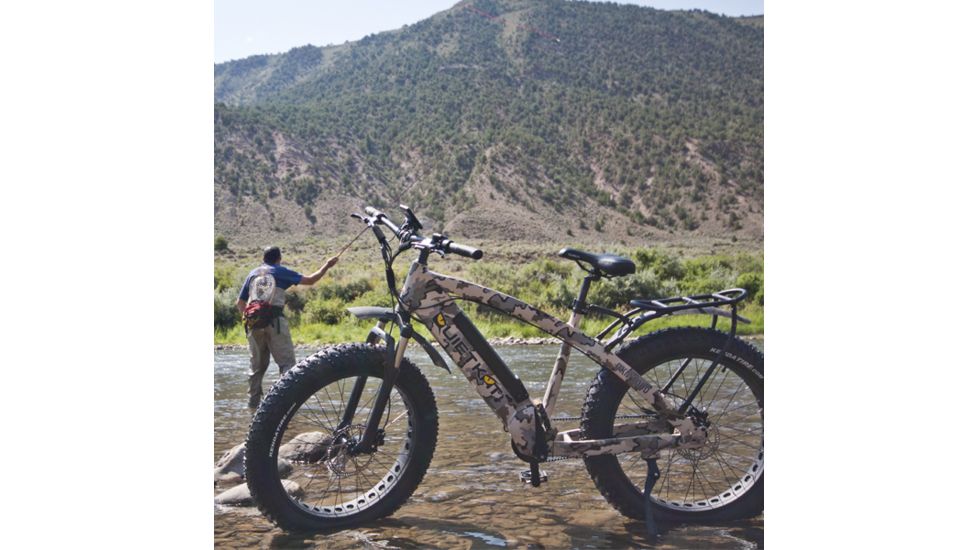 QuietKat 1000W Electric Bike, Camo, One Size Fits Most, 18QKM1000-ICC
