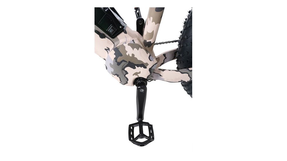 QuietKat Ambush 750W Rugged Fat Tire Electric Mountain Bike, Camo, Large 19in Frame, 19 Q M 0750 C C H M CAM