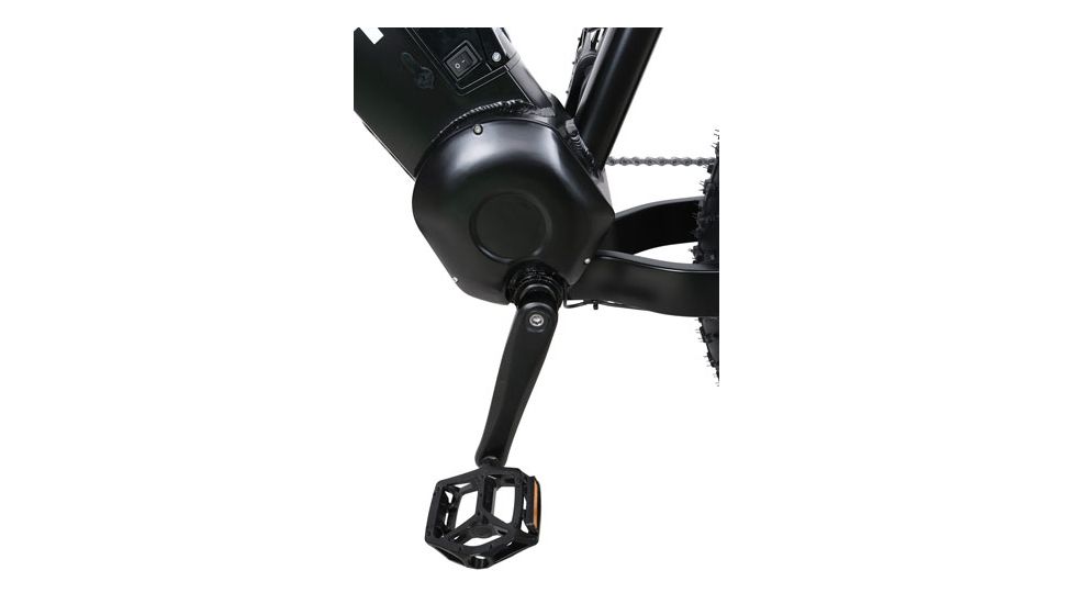 QuietKat Ambush 750W Rugged Fat Tire Electric Mountain Bike, Charcoal, Large 19in Frame, 19 Q M 0750 C C H M CHR