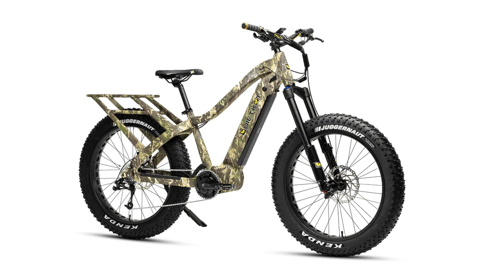 QuietKat Apex Pro 1000 Watt Motor Bicycle, Small, Under 5ft 6in, Angle Earth Camo, APP-10-ERH-15