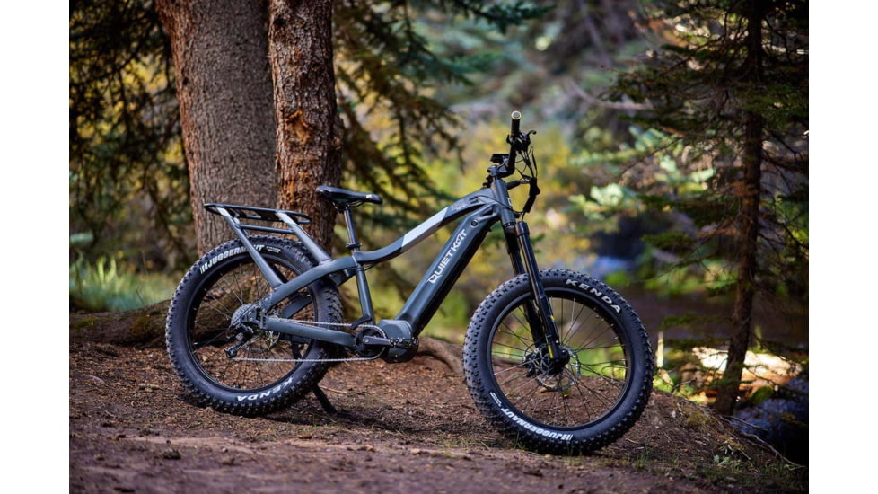 QuietKat Apex Pro 1000 Watt Motor Bicycle, Small, Under 5ft 6in, Gun Metal, APP-10-GUN-15