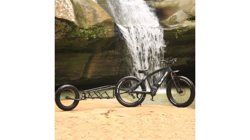 QuietKat Cargo Trailer For QuietKat Electric Bike, Black, One Size Fits Most, 18QKCT