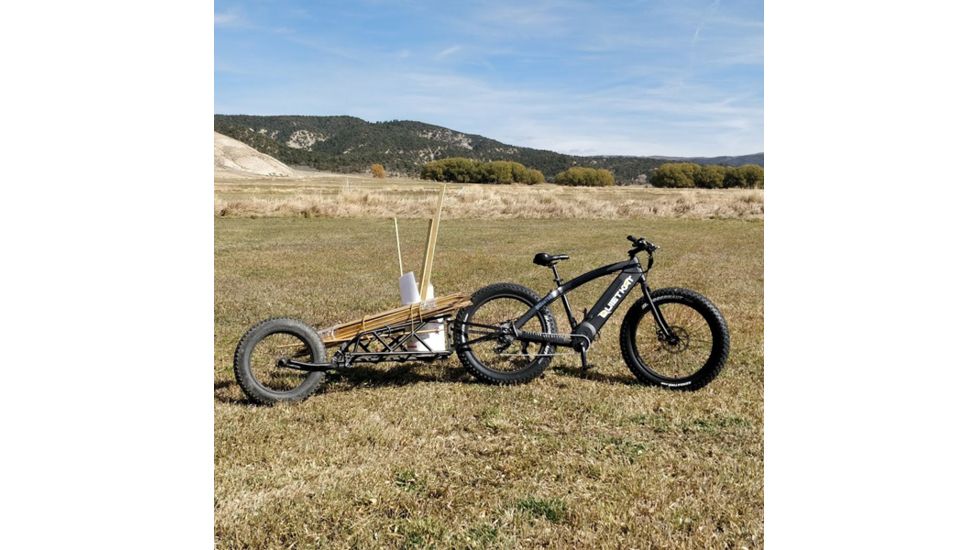 QuietKat Cargo Trailer For QuietKat Electric Bike, Black, One Size Fits Most, 18QKCT