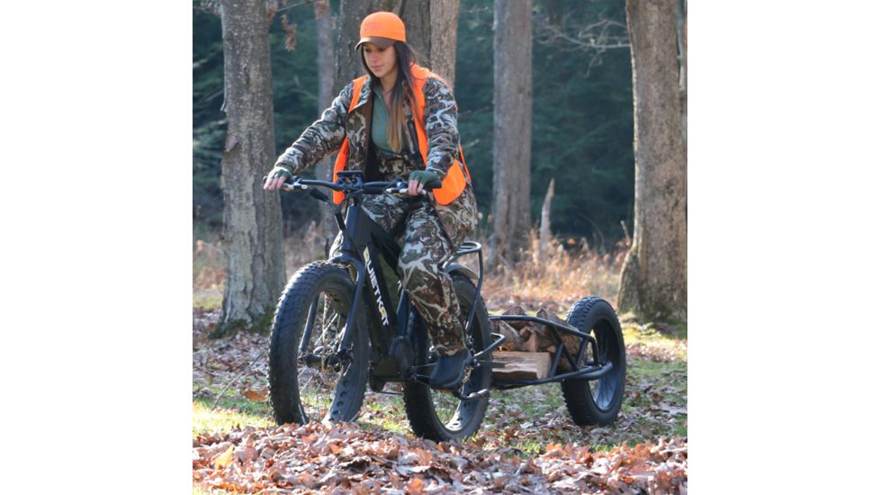QuietKat Cargo Trailer For QuietKat Electric Bike, Black, One Size Fits Most, 18QKCT