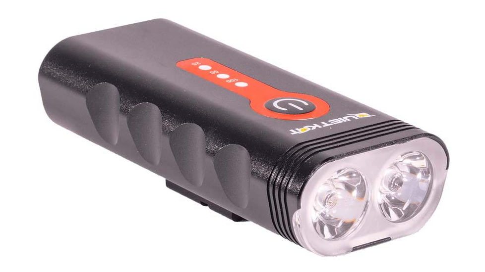 QuietKat Explorer 1000 Light, Red and White, 731716597200