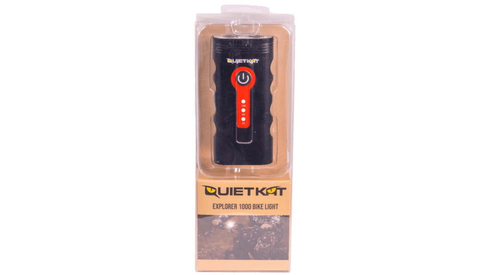 QuietKat Explorer 1000 Light, Red and White, 731716597200