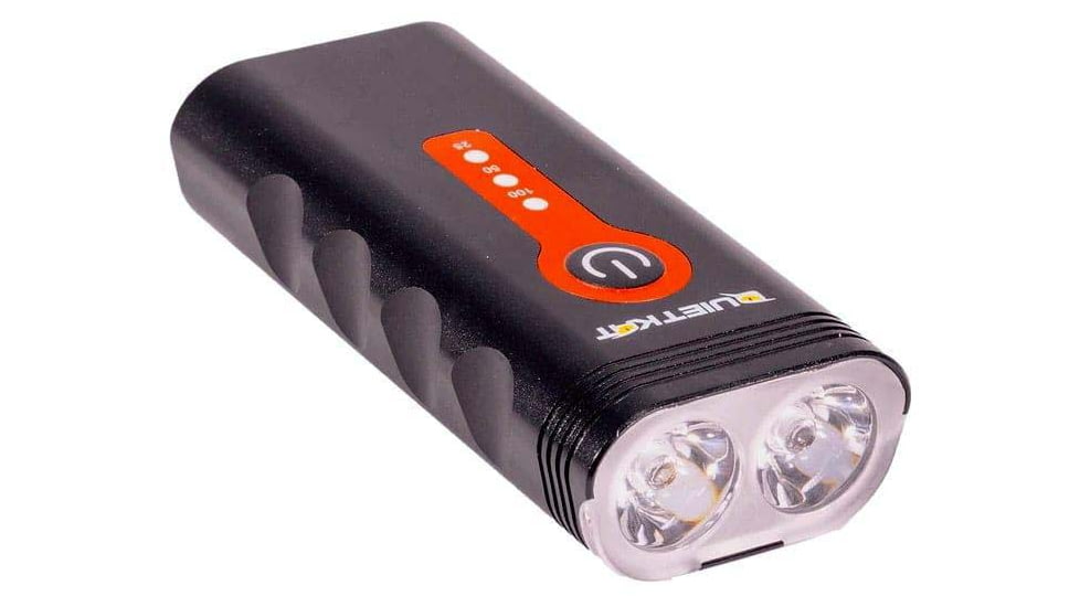 QuietKat Explorer 1000 Light, Red and White, 731716597200