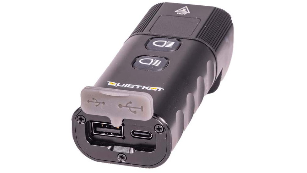 QuietKat Explorer 2000 LED Bike Light, Red/White, 1200 Lumens, FKA-97217