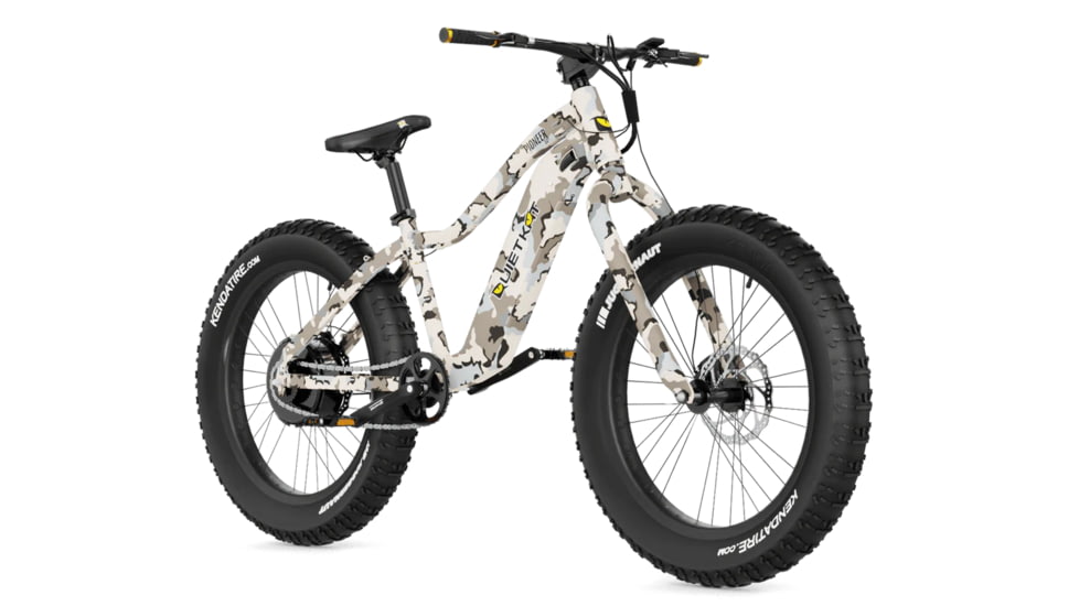 QuietKat Pioneer 500 Watt Motor Bicycle, QuietKat Camo, PIO-50-QKC-18