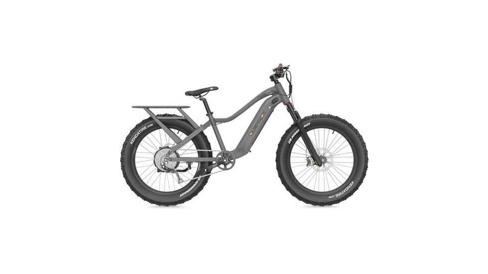 QuietKat Ranger 1000 Watt Hub-Drive Motor Bicycle, Small, Under 5ft 6in, Shimano 7-Speed, Charcoal, RAN-10-CHR-15