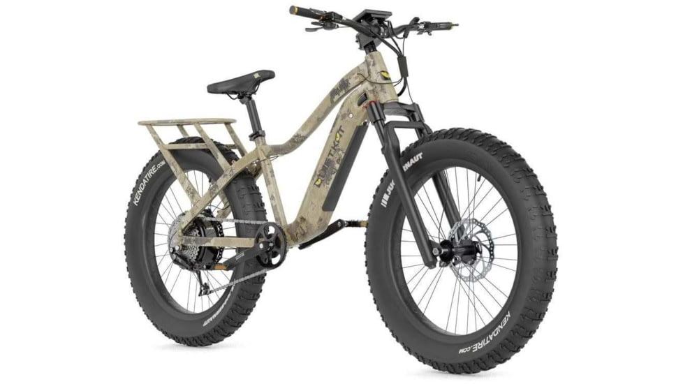 QuietKat Ranger 1000 Watt Hub-Drive Motor Bicycle, Small, Under 5ft 6in, Shimano 7-Speed, Veil Poseidon Camo, RAN-10-PDC-15