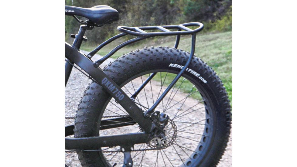 QuietKat Rear Pannier Rack For QuietKat Electric Bike, Black, One Size Fits Most, 18QKRPR, EDEMO1