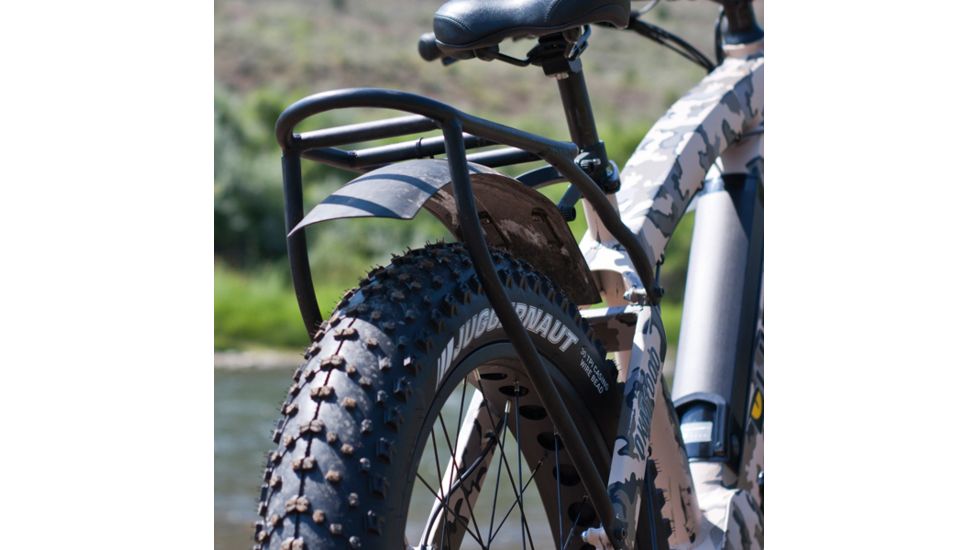 QuietKat Rear Pannier Rack For QuietKat Electric Bike, Black, One Size Fits Most, 18QKRPR, EDEMO1