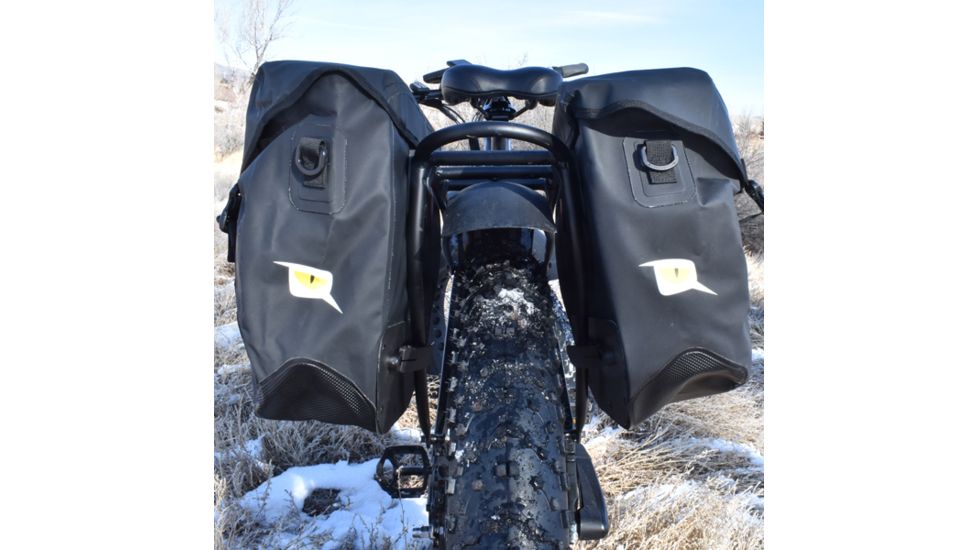 QuietKat Rear Pannier Rack For QuietKat Electric Bike, Black, One Size Fits Most, 18QKRPR, EDEMO1