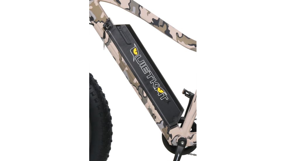 QuietKat Rover 750W Moderate Off-Road Terrain Electric Bike, Camo, Large 19in Frame, 19 Q H 0750 C S R M CAM