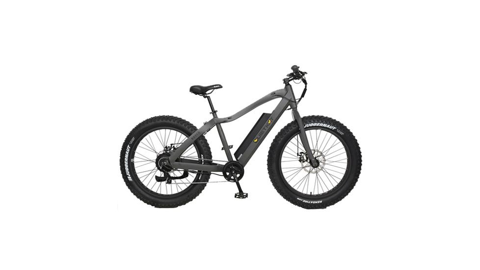 QuietKat Rover 750W Moderate Off-Road Terrain Electric Bike, Charcoal, Large 19in Frame, 19 Q H 0750 C S R M CHR
