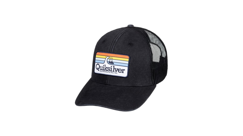 Quiksilver Clean Lines Cap - Mens, Black, One Size, AQYHA04505-KVJ0-OS