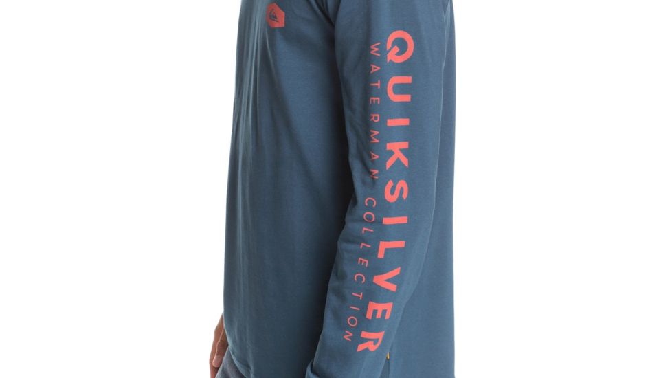 Quiksilver Daily Special Long Sleeve Tee - Mens, Majolica Blue, Large, EQMZT03192-BSM0-L