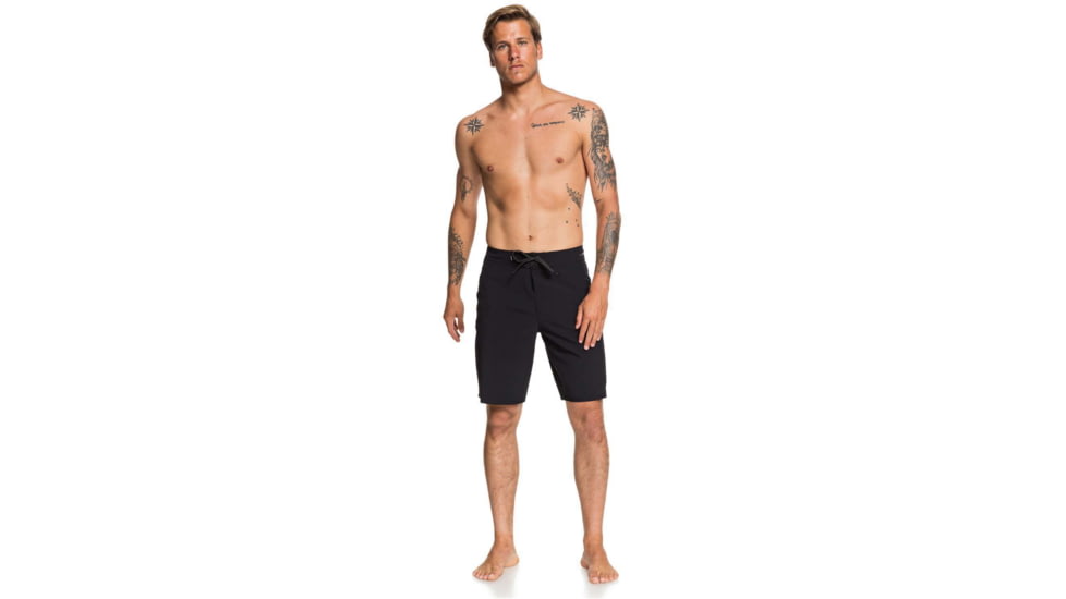 Quiksilver Highline Kaimana 20 Boardshorts - Mens, Black, 34, EQYBS04334-KVJ0-34