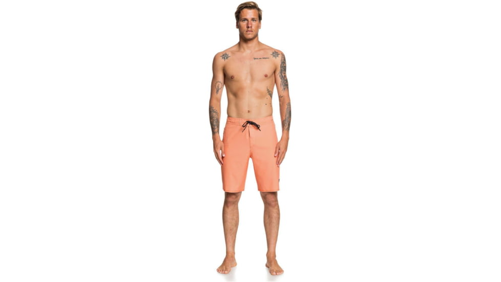 Quiksilver Highline Kaimana 20 Boardshorts - Mens, Nectarine, 32, EQYBS04334-NJG0-32
