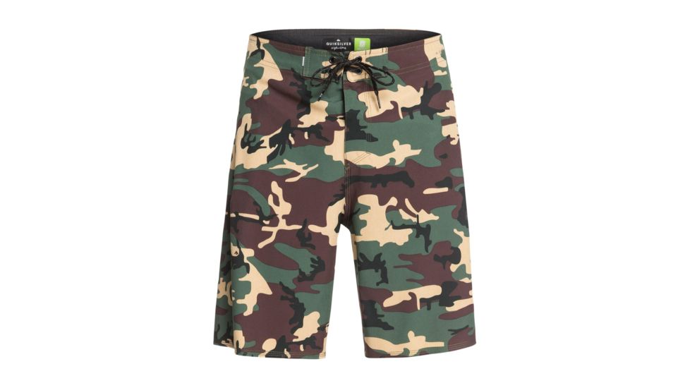 Quiksilver Highline Kaimana 20 Inch Boardshorts - Mens, Thyme, 34, EQYBS04072-CQY6-34