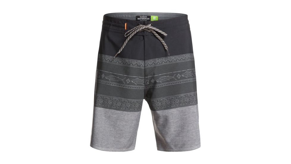 Quiksilver Liberty Triblock Boardshort 19 Inch - Mens, Black, 34, EQMBS03063-KVJ6-34