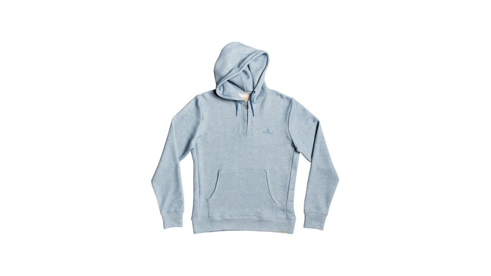 Quiksilver Ocean Nights Hoody - Mens, Blue Shadow Marl, Large, EQMFT03047-BKQH-L