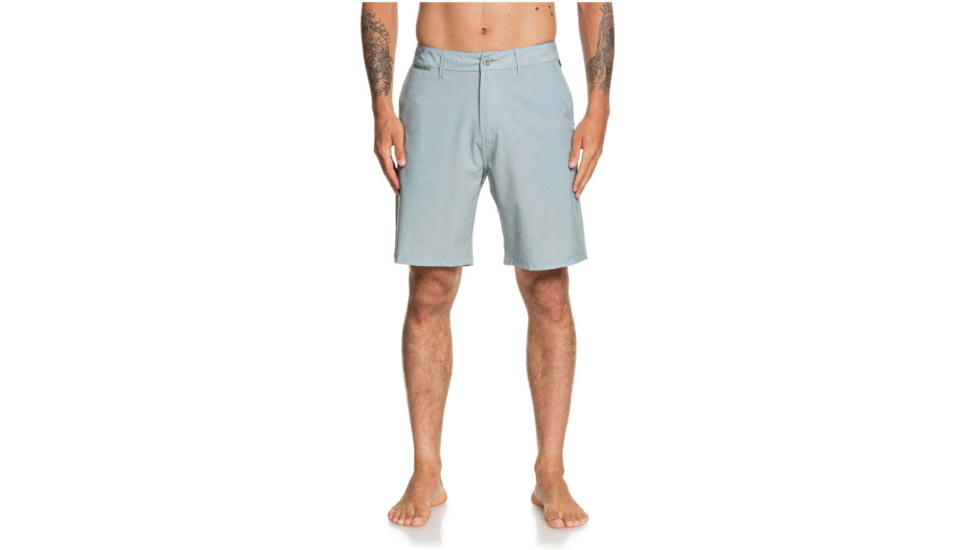 Quiksilver Union Heather 20 Amphibian Boardshorts - Mens, Chinois Green, 34, EQYWS03653-GKB0-34